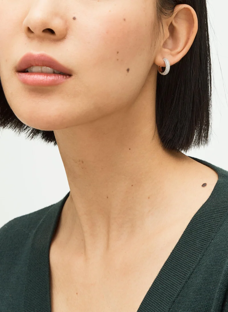 Kate Spade Pave Mini Huggies